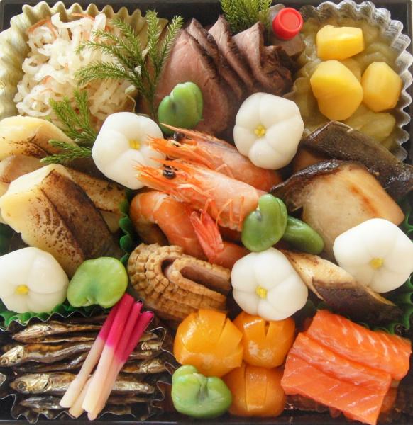和風懐石おせち料理　七寸二段重　2～3人前　